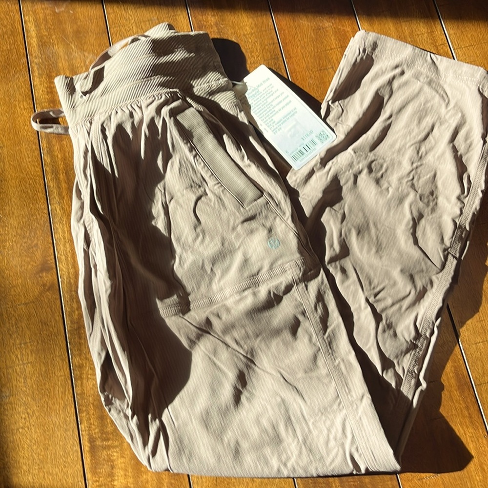 Lululemon Studio Pants. New with tags. Color Taupetastic